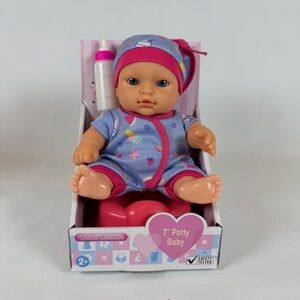 My First Potty Training Baby Doll with Accessories (Bottle & Potty)